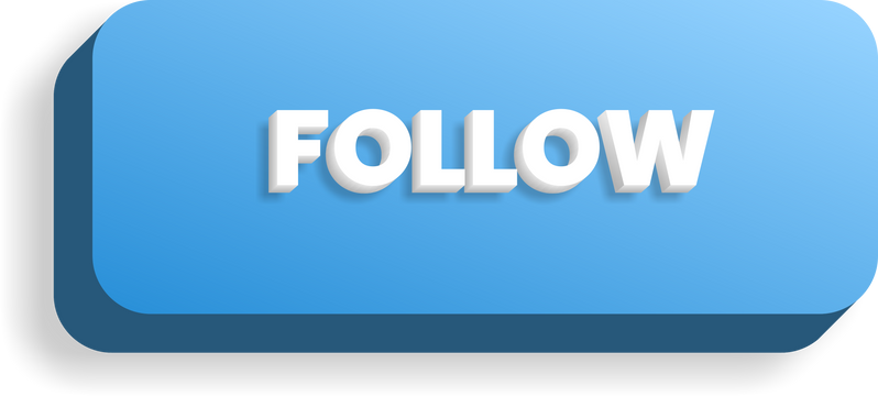 3D Button Hashtag Social Media